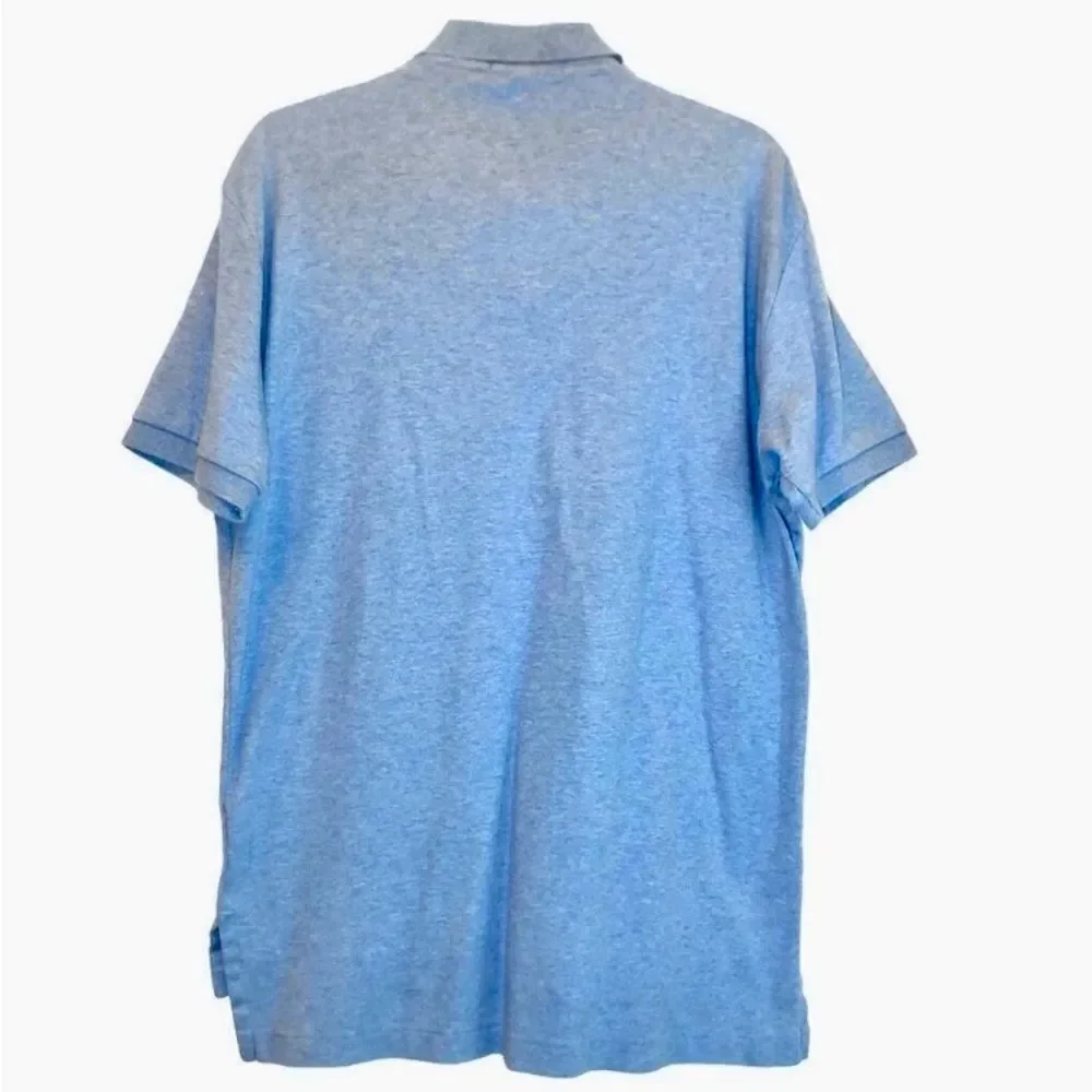 Polo by Ralph Lauren Short Sleeve Polo in Light Blue Heather Men’s M